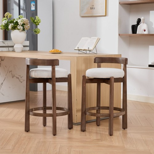 2pcs swivel counter stools - 2pcs,